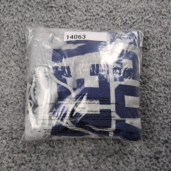 New York Hoodie Adult Large Gray Destination Sweatshirt USA Pullover Fleece - Picture 6 of 6